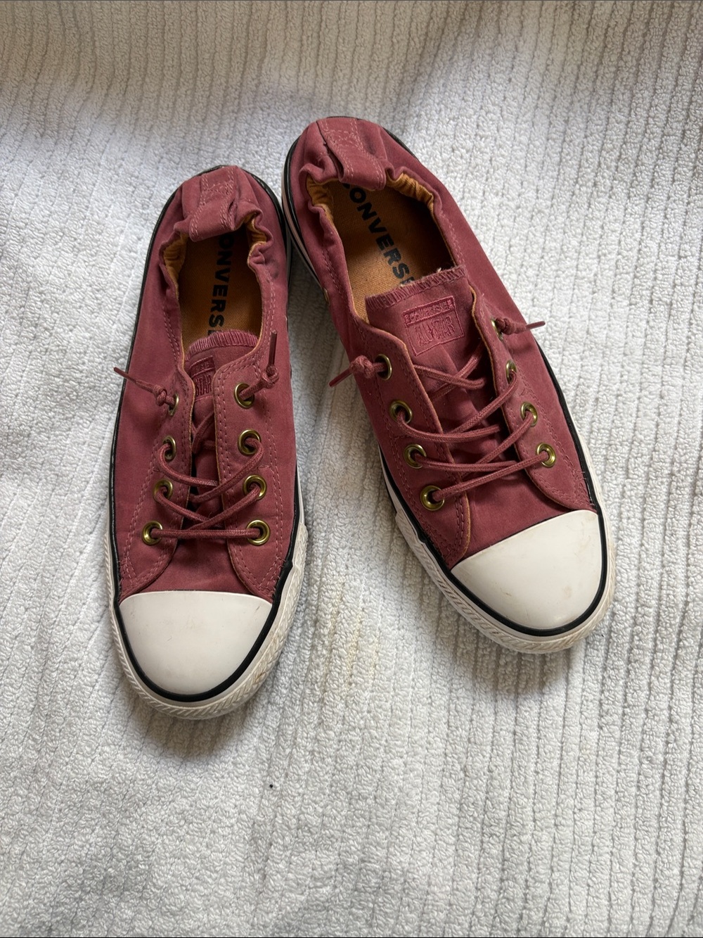 Converse All Star Shoreline Slip On Dusty Rose Women's Sneakers Shoes Size 9